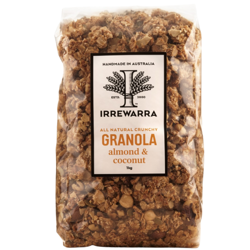 Irrewarra Almond & Coconut Granola 500g