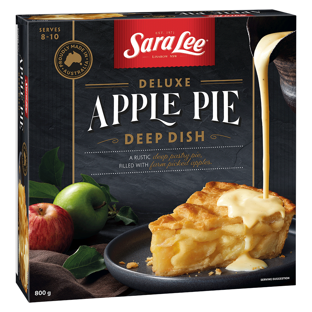 Sara Lee Deep Dish Pie Baked Apple 800g