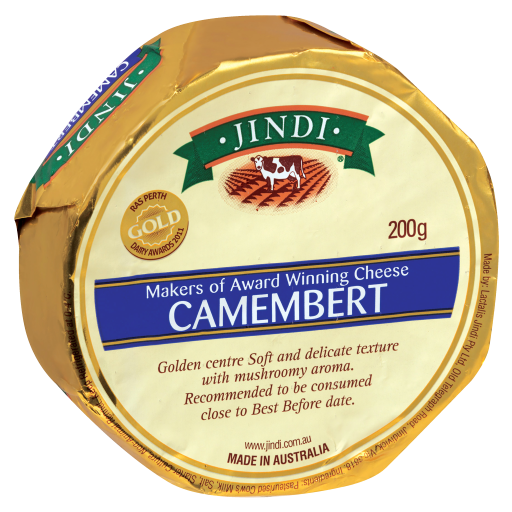 Jindi Camembert Cheese 200g