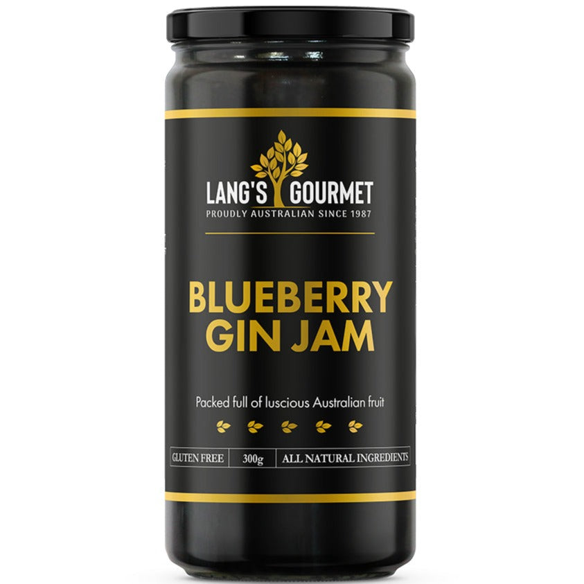 Lang's Gourmet Blueberry Gin Jam 300g