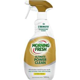 Morning Fresh Ultimate Power Clean Dishwashing Spray Citrus Fresh 500ml