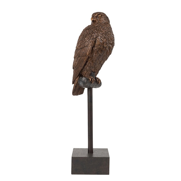 Bronze Resin Eagle on Stand