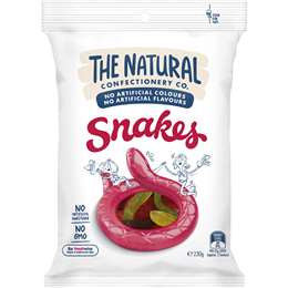 Natural Confectionery Co Snakes 230g