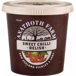 Anathoth Farm Sweet Chilli Relish  420g