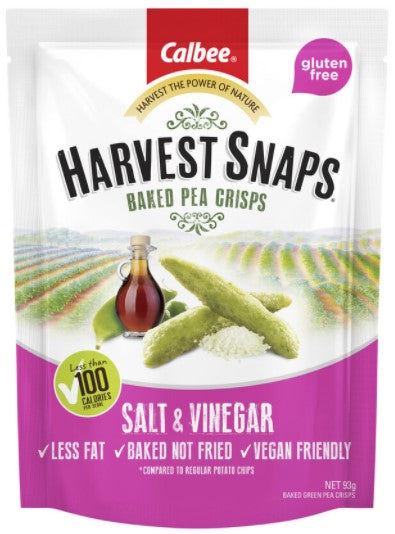 Calbee Harvest Snaps Salt & Vinegar 120g