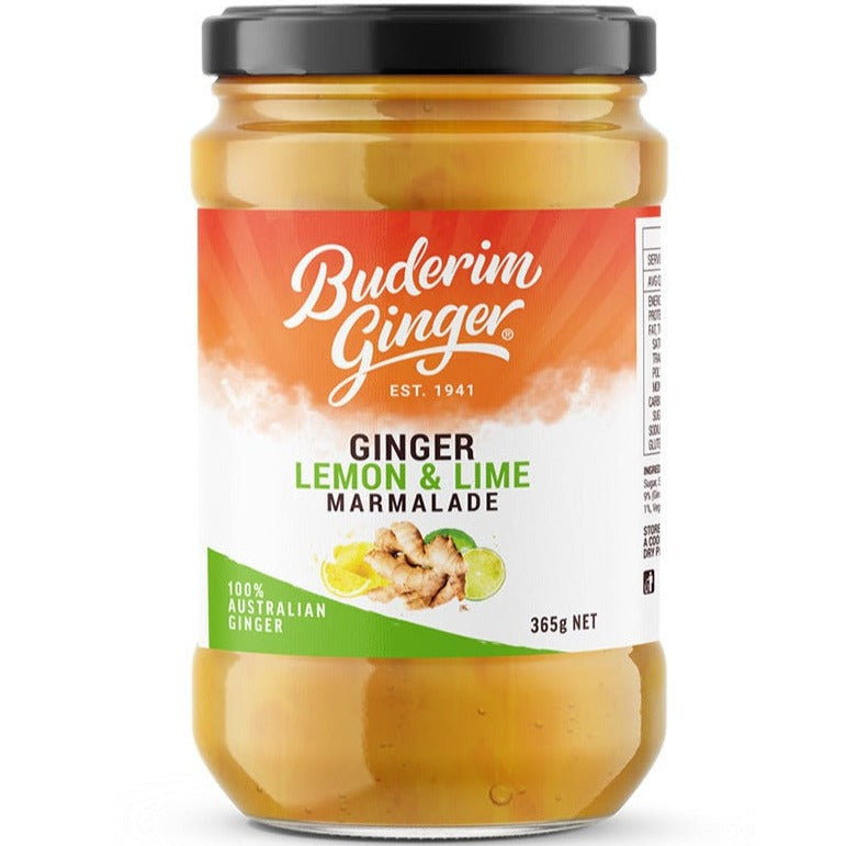 Buderim  Ginger, Lemon & Lime Marmalade 365g