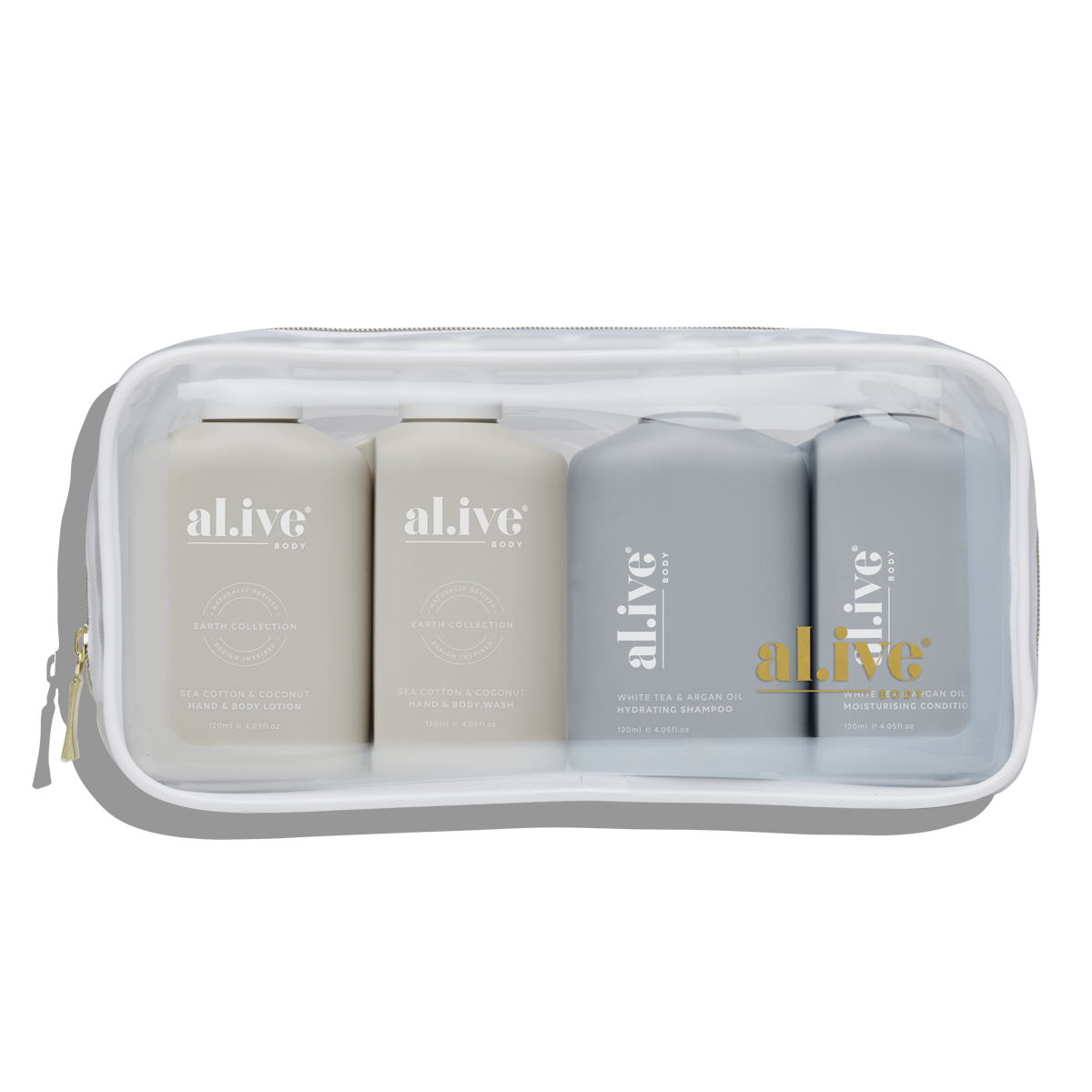 Alive Hair & Body Travel 4 pk