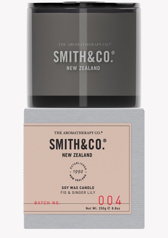 Smith and Co Candle 250g Fig and Ginger Lily