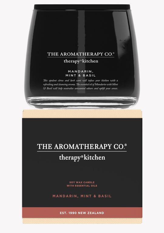 Therapy Kitchen Candle 260g Mandarin Mint and Basil
