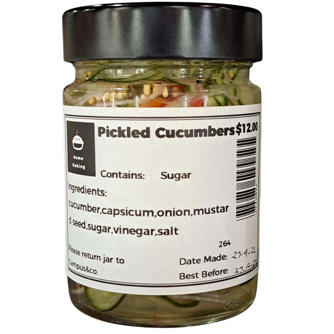 Home Bake - Pickled Cucumber Jar, Large