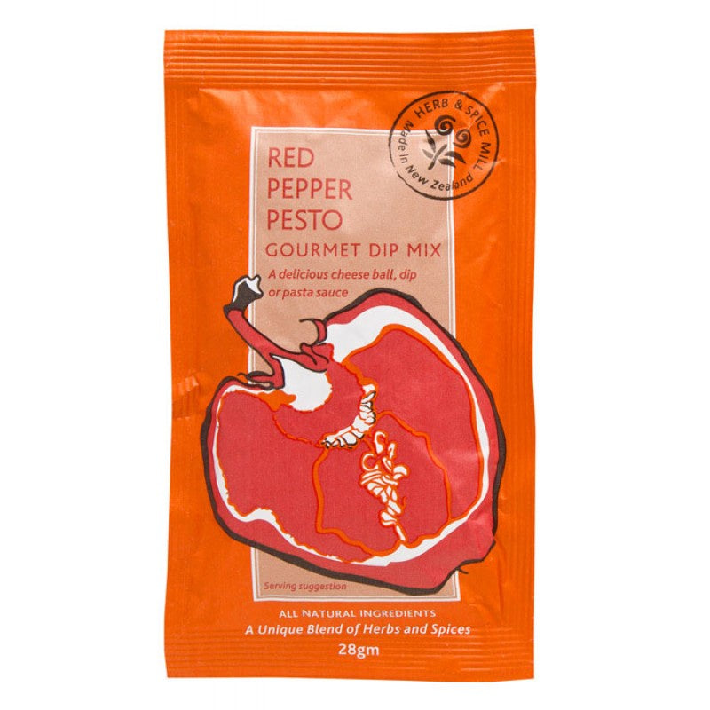 Herb & Spice Mill Gourmet Dip Mix Red Pepper Pesto  28g