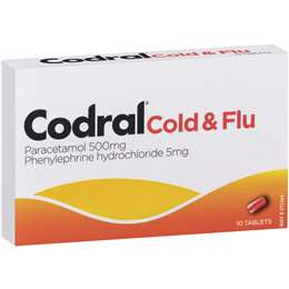 Codral Relief Cold & Flu + Decongestant 10pk