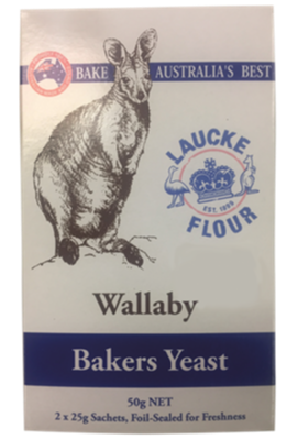 Laucke Wallaby Bakers Yeast 50g