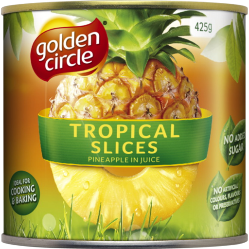 Golden Circle Pineapple Slices in Natural Juice 425g