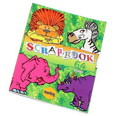 Marbig Safari Scrapbook 64 Pages