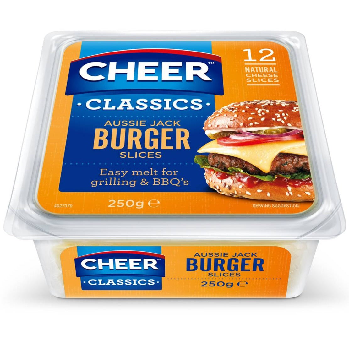 Cheer Aussie Jack Burger Slices 250g