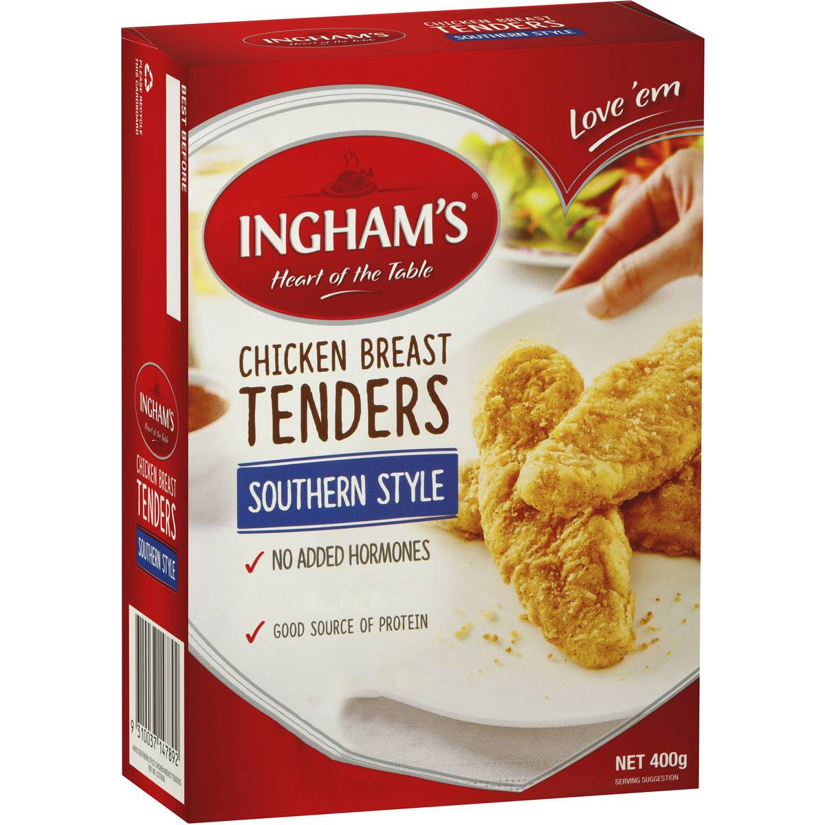 Ingham's Chicken Breast Tenders Southern Style 400g