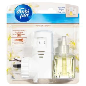 Ambi Pur Plug in Air Freshener Vanilla Harmony Diffuser and Fragrance 20ml