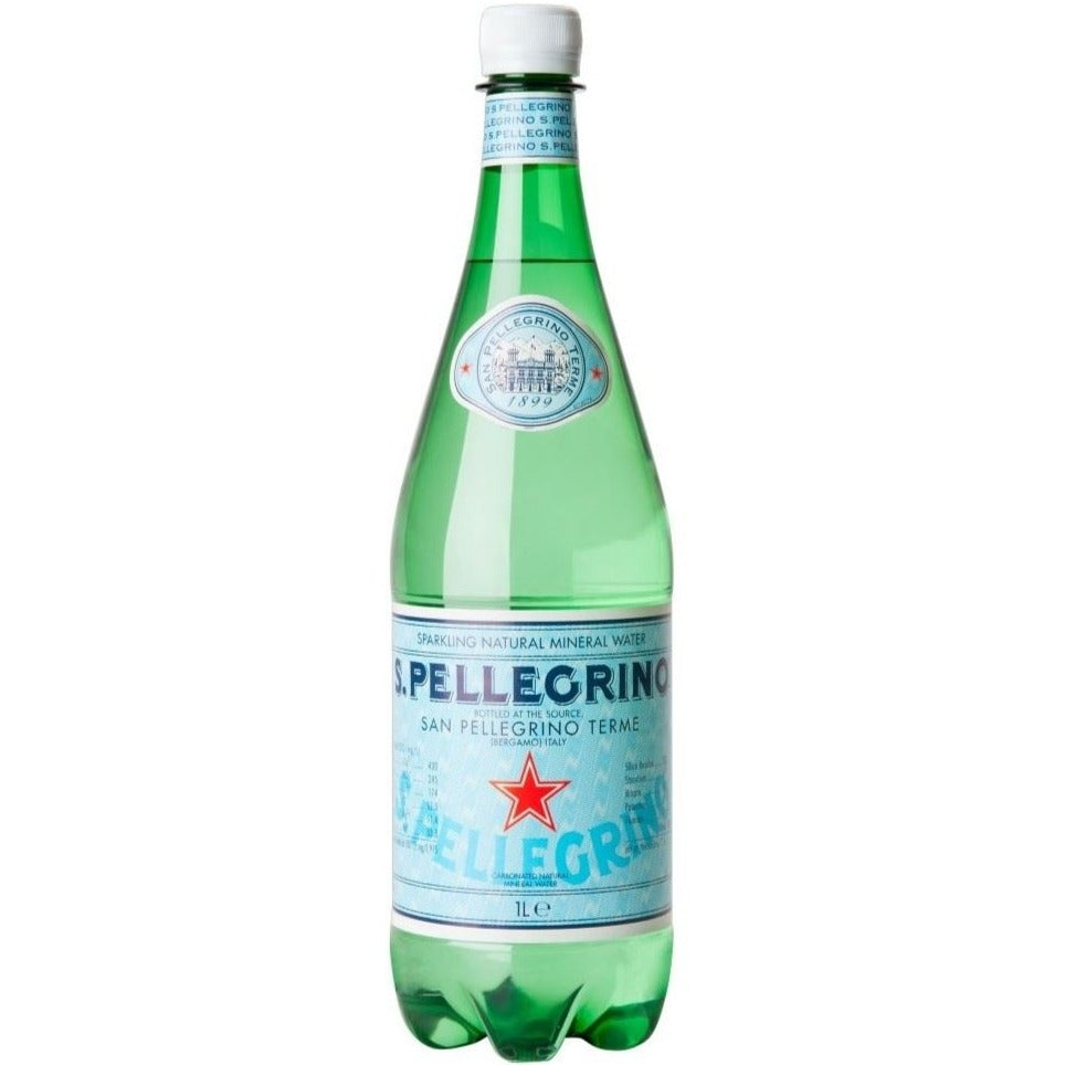 S.Pellegrino Sparkling Natural Mineral Water PET 1L