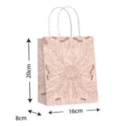 Gift Bag Botanica Champagne Copper 160x200x80