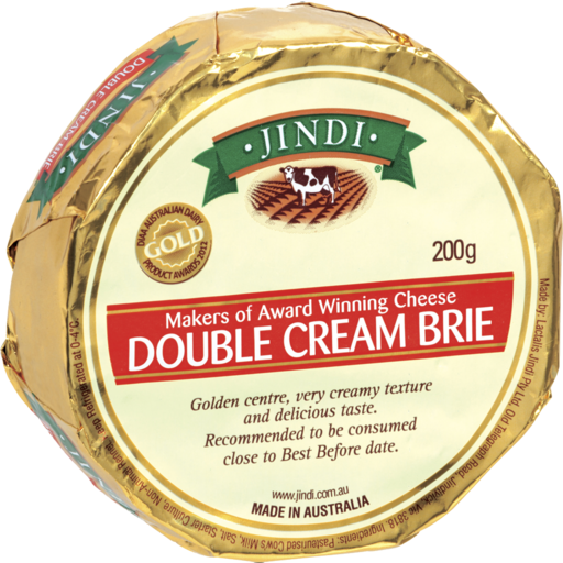 Jindi Double Cream Brie Cheese 200g
