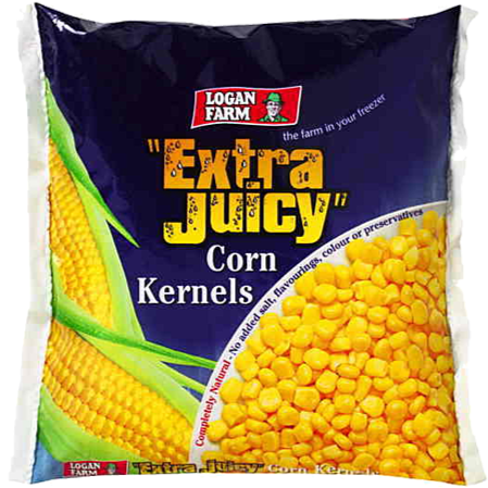 Logan Farm Frozen Corn Kernels 500g