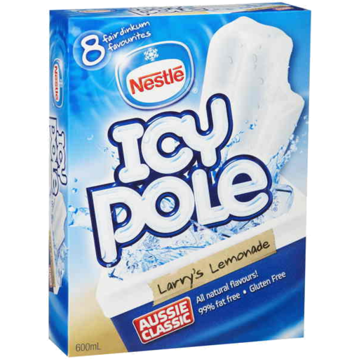 Nestle Lemonade Icy Pole 8Pk