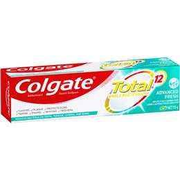Colgate Total Advanced Fresh Gel Antibacterial Toothpaste 115g