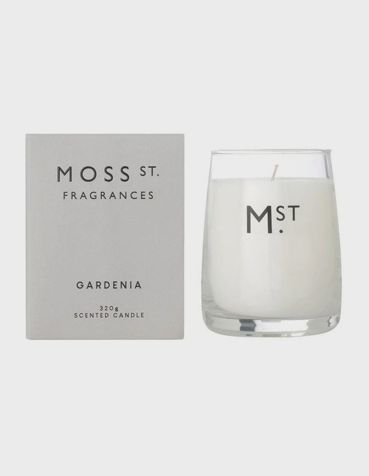 MOSS ST Gardenia Candle 320g