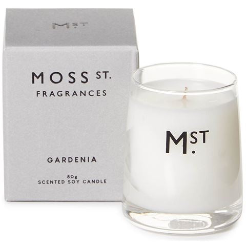 MOSS ST Gardenia Candle 80g