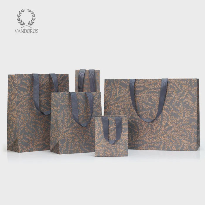 Gift Bag Harmony Graphite Copper 130x155x105