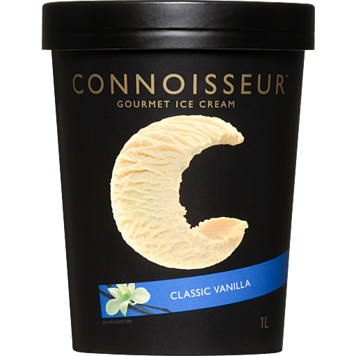 Connoisseur Classic Vanilla Ice Cream 1L