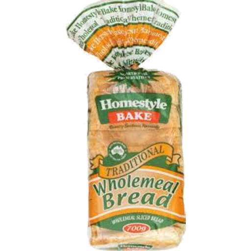 Homestyle Wholemeal Sliced  Bread Loaf 700g