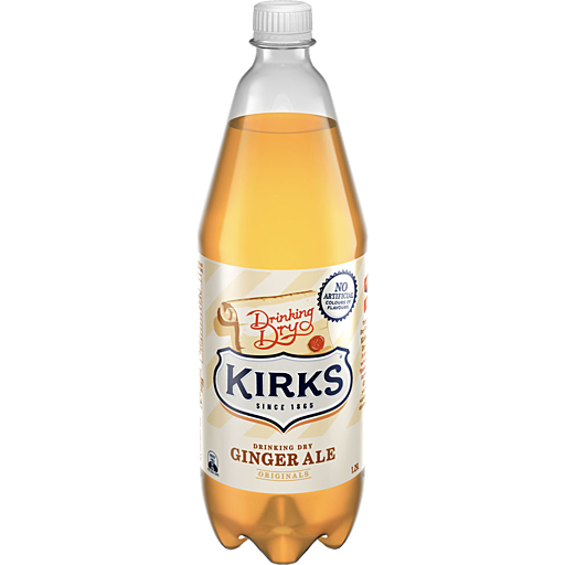 Kirks Dry Drinking Ginger Ale 1.25L
