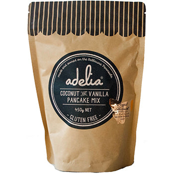 Adelia Coconut & Vanilla Pancake Mix GF 450g