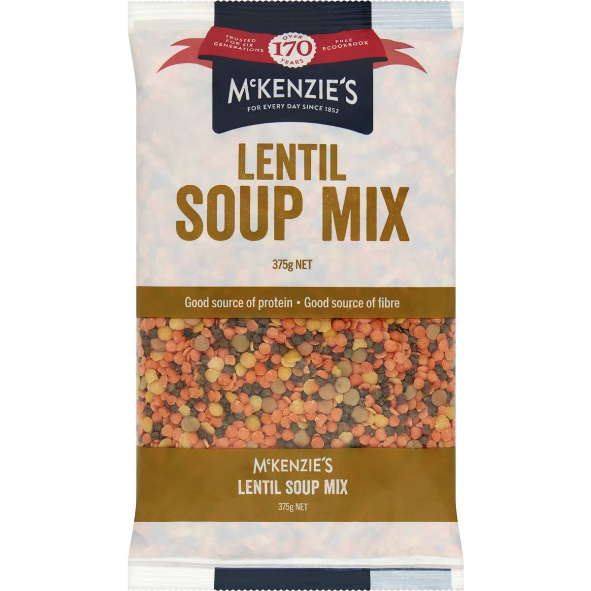 McKenzies Lentil Soup Mix 375g
