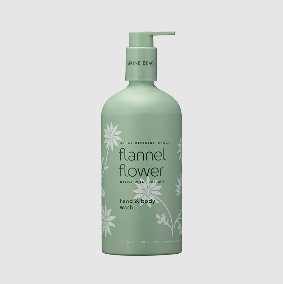 Maine Beach Hand & Body Wash 500ml Flannel Flower
