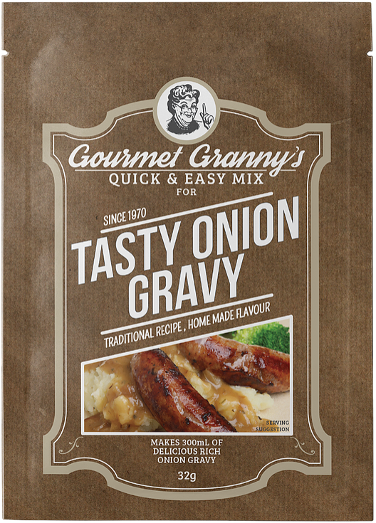 Gourmet Granny's Tasty Onion Gravy Mix 32g