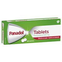 Panadol Tablets 500mg 20 Tablets