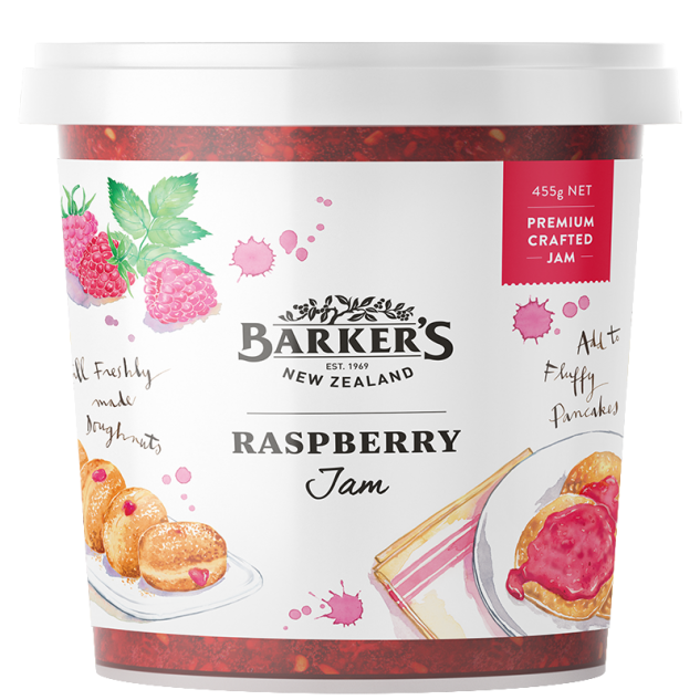 Barkers Raspberry Jam 455g