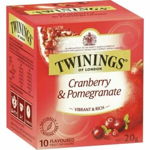 Twinings Cranberry & Pomegranate Teabags 10pk