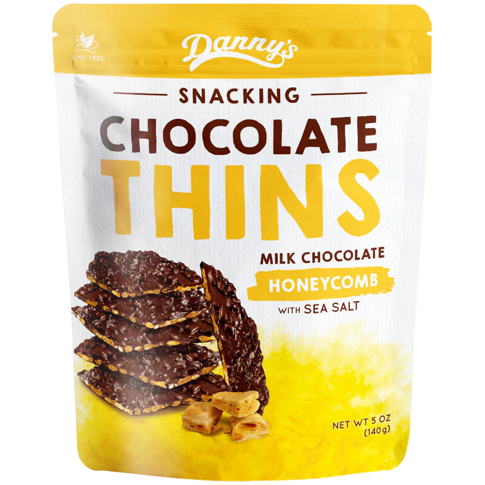 Danny's Chocolate Thins Honeycomb 140g