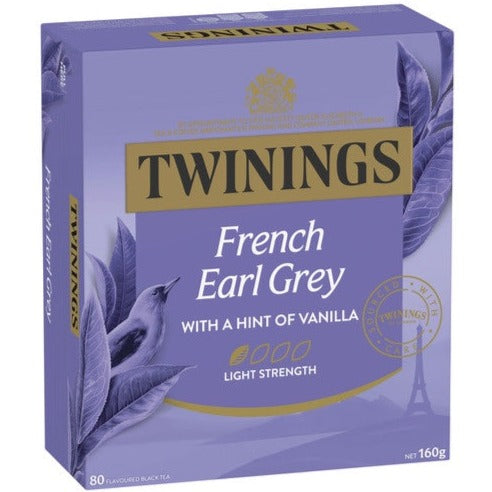 Twinings French Earl Grey Tea Bags 80pk