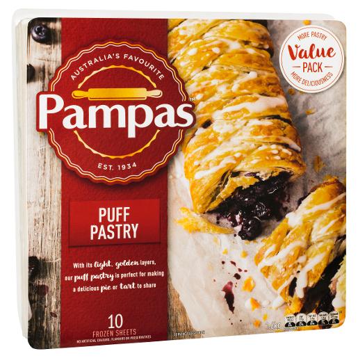 Pampas Puff Pastry  10Pk 1.6kg